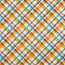 Vibrant Plaid Stone Wrapping Paper