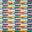 Colorful Stripe Congrats Stone Wrapping Paper