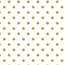 Mini Gold Polka Dots on White Wrapping Paper