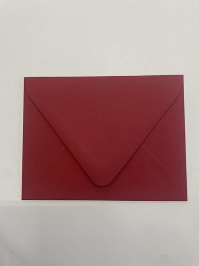 A2 Scarlet Envelope 25/Package