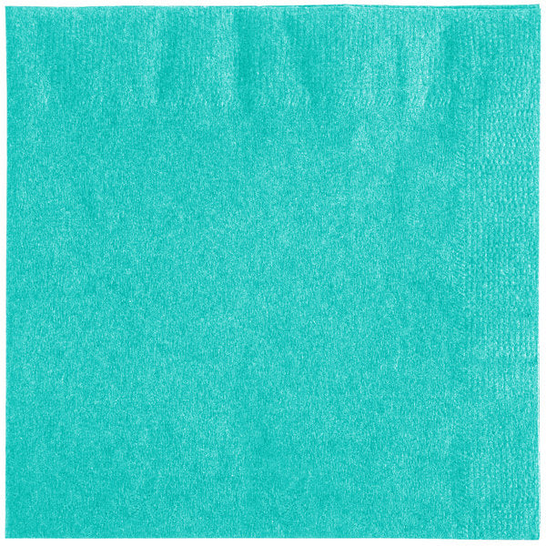 Teal Lagoon Beverage Napkin
