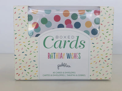 "Birthday Wishes" Boxed Cards