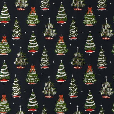 Tinsel Tree Stone Wrapping Paper