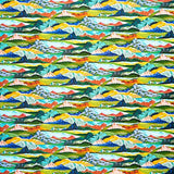 Colorful Mountain Stone Wrapping Paper