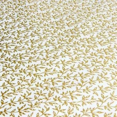 10' Gold Vines Stone Wrapping Paper