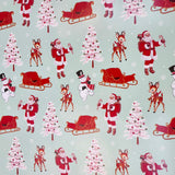 Vintage Snowman Wrapping Paper