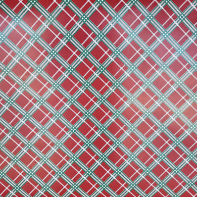 Plaid for Santa Wrapping Paper