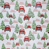 Santa Truck Wrapping Paper