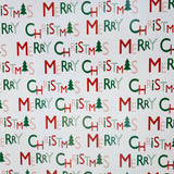 Christmas Words Wrapping Paper