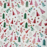 Colorful Trees Wrapping Paper