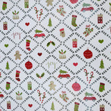 Criss Cross Christmas Wrapping Paper