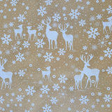 Snowy Deer Wrapping Paper