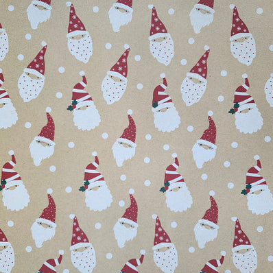 Santa Hat Wrapping Paper