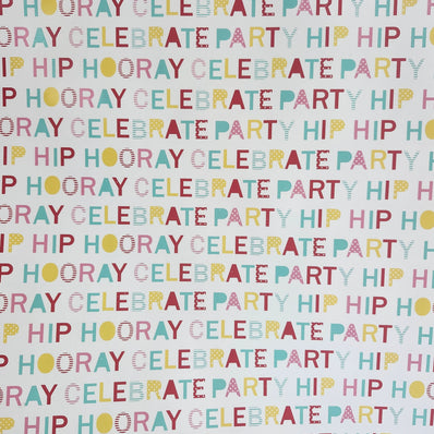 Birthday Blocks Wrapping Paper