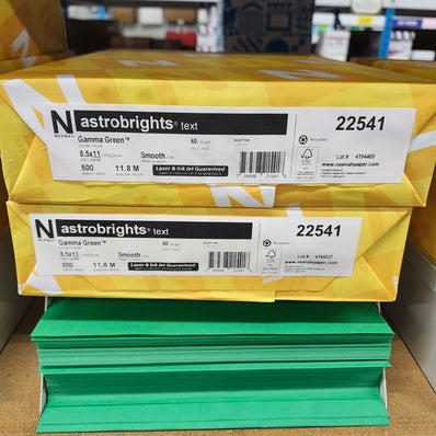 Astrobright Gamma Green 60# Text