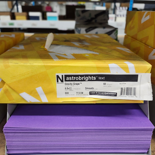 Astrobright Plasma Pink 60# Text – The Paper Store and More