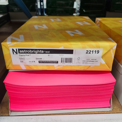 Astrobright Plasma Pink 60# Text