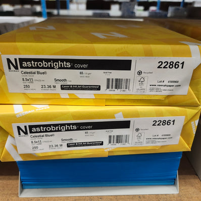 Astrobright Celestial Blue 65# Cardstock