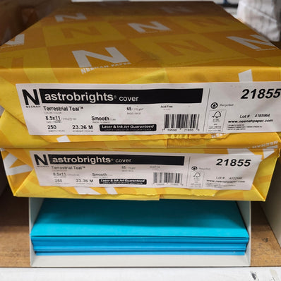 Astrobright Terrestrial Teal 65# Cardstock