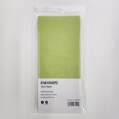 #10 Sour Apple Envelopes 25/Package