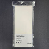 #10 Classic Natural White Linen Envelopes 25/Package