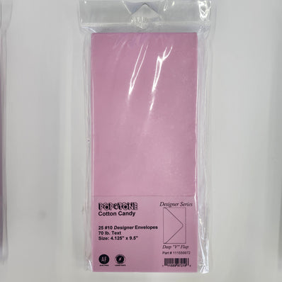 #10 Cotton Candy Envelopes 25/Package
