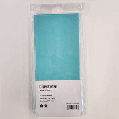 #10 Blu Raspberry Envelopes 25/Package