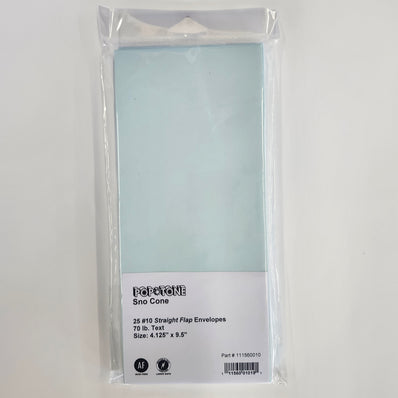 #10 Sno Cone Envelopes 25/Package