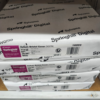 Springhill White 67# Cardstock 11 x 17