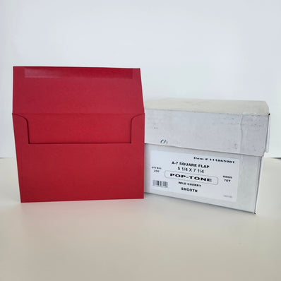 A7 Wild Cherry Envelopes