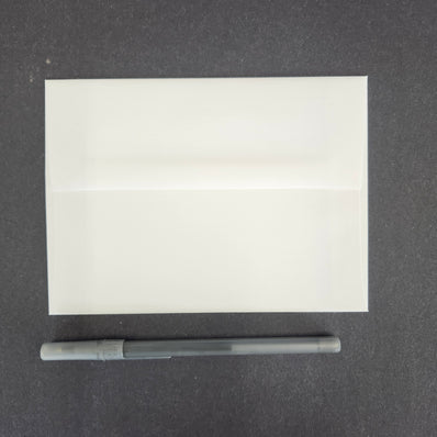 A6 Avon Brilliant White Linen Envelopes 25/Package