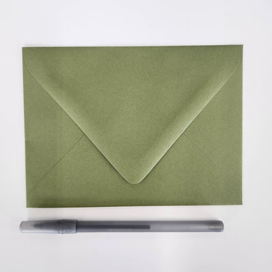 A6 Jellybean Green Envelopes 25/Package