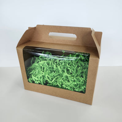 Kraft Gable Boxes w/ Window