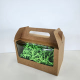 Kraft Mini Gable Boxes w/ Window