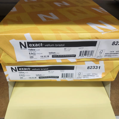 Exact Yellow 67# Cardstock