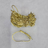 Gold 6" Stretch Loops