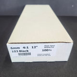 6mm Black Binding Coils