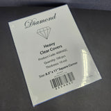 8.5X11 10 Mil Clear Covers
