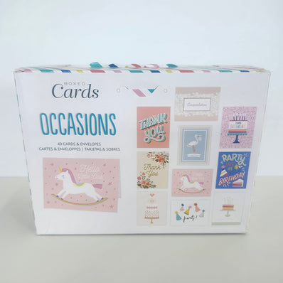 "Occasions" Boxed Cards