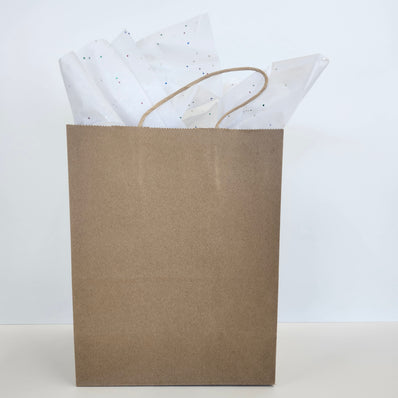 Glitter Metallic Dots - Tissue Paper