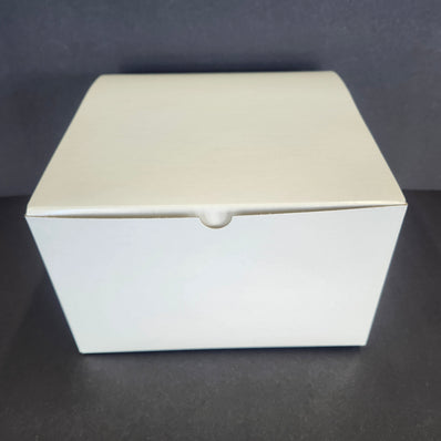 White 9x9x5.5 Gift Box