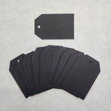 Black Mini Gift Tags