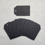 Black Mini Gift Tags