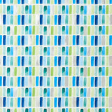 Blue Green Tile Stone Wrapping Paper