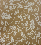 Berries on Kraft Wrapping Paper