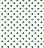 White with Dark Green Dots Wrapping Paper