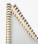 Gold and White Stripe Wrapping Paper