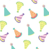 Party Hats Wrapping Paper