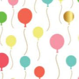 Party Balloons Wrapping Paper