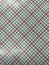 Red Green White Plaid Christmas Wrapping Paper